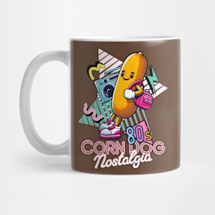 Corn Dog 80s Nostalgia Boombox Mug